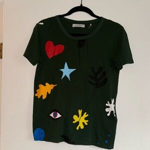 SANDRO PARIS SS GRAPHIC TEE SHIRT